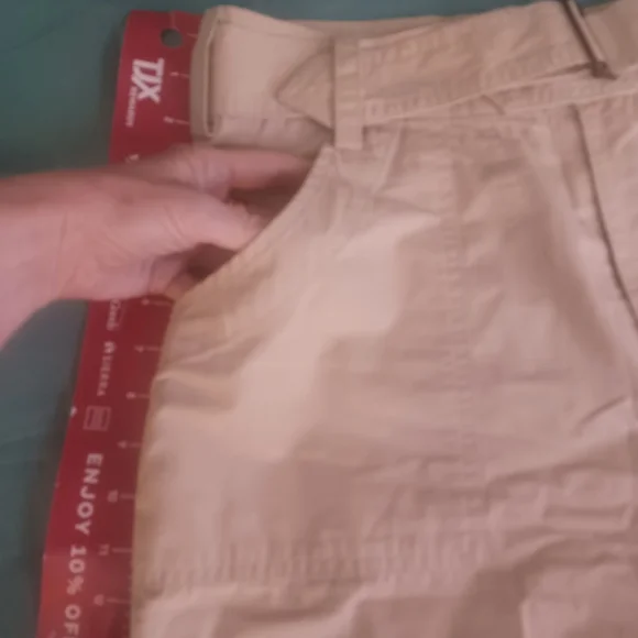 RALPH LAUREN SPORT ADJUSTABLE COTTON TAN SHORTS SIZE 8 - Picture 7 of 16